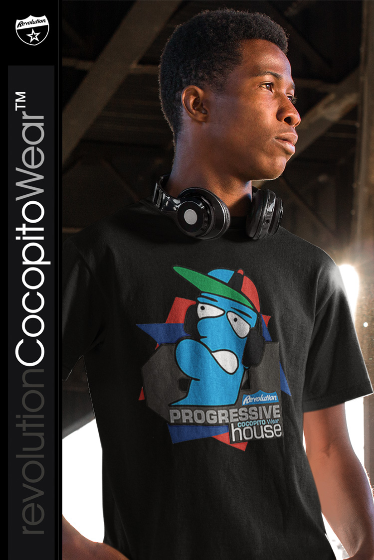 MC DJ Progressive House COCOPITO  - koszulka męska 1